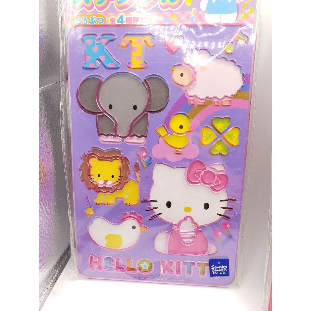 Epoch Sanrio 2017 Hello Kitty Stencil HALLOKITTY Drawing pencil Art Crafts - Picture 7 of 8